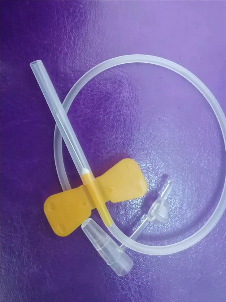 Scalp Vein Set With Double Wings,luer Slip