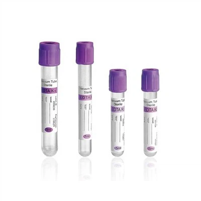 EDTA K2 K3 Blood Sample Collection Tubes