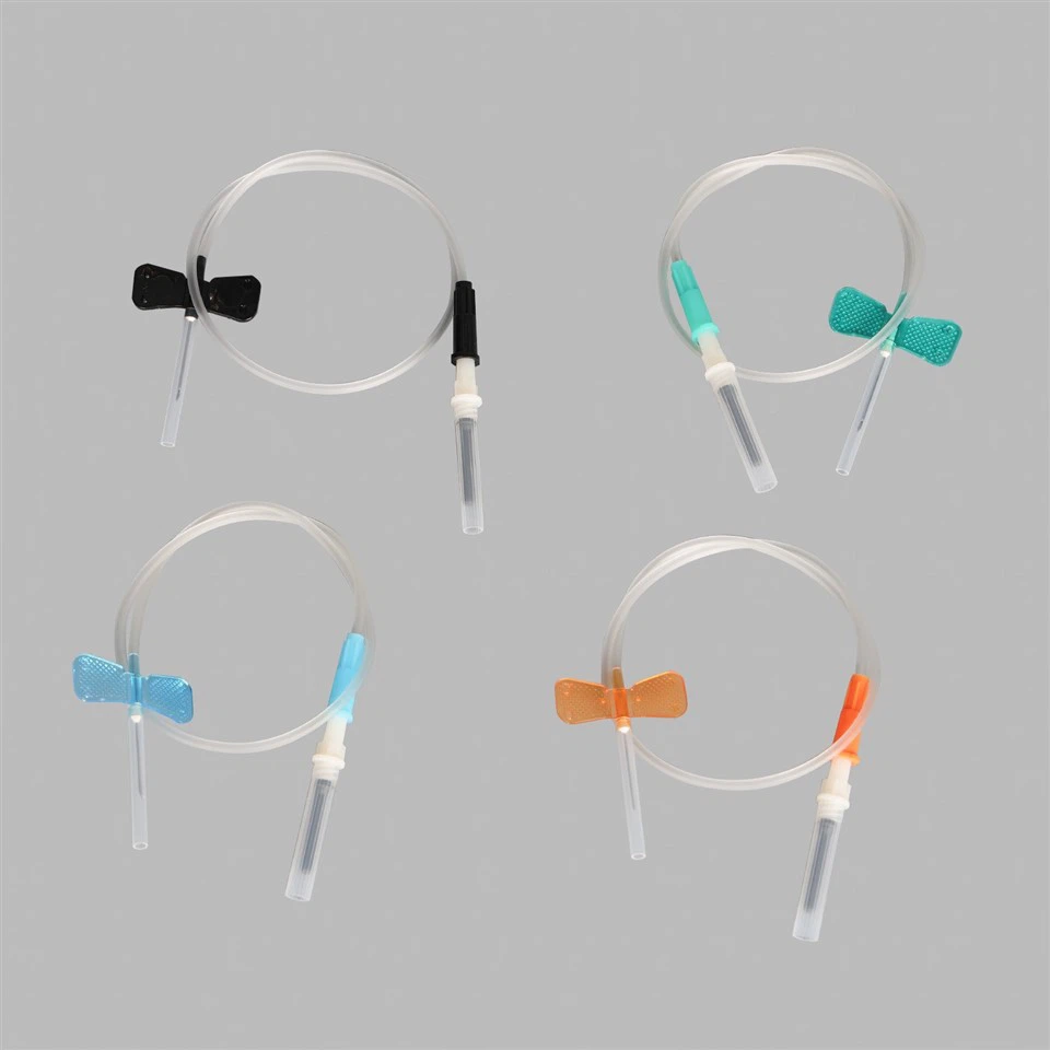 Butterfly 20G-23G Stainless Steel Blood Collection Needles PVC ABS factory