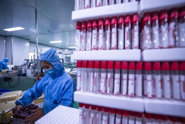 Clot Activator Blood Collection Red Cap Tube factory