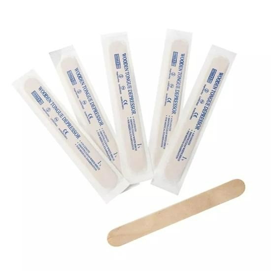 Disposable Bamboo Wooden Tongue Depressors factory