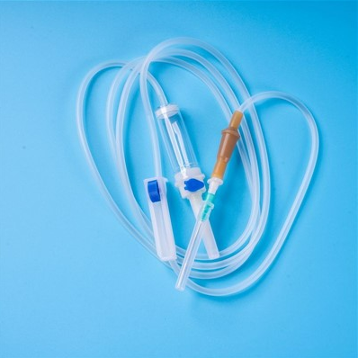 Disposable Infusion Set Made Of Medical Grade PVC