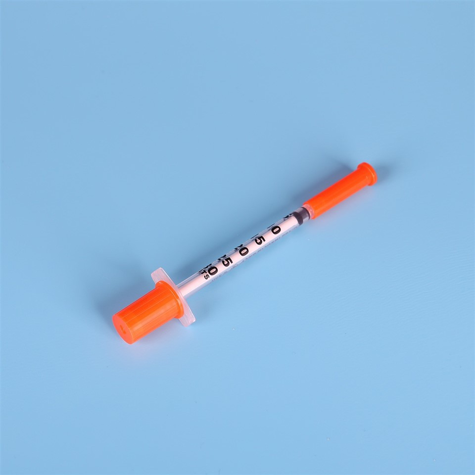 Disposable Insulin Syringe 0.5ml And 1ml factory