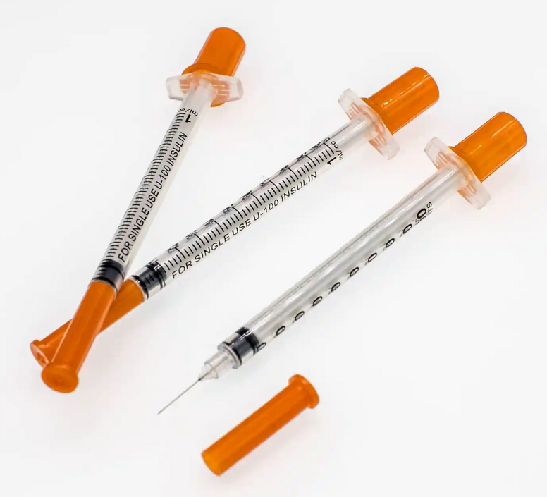 Disposable Insulin Syringe 0.5ml And 1ml suppliers