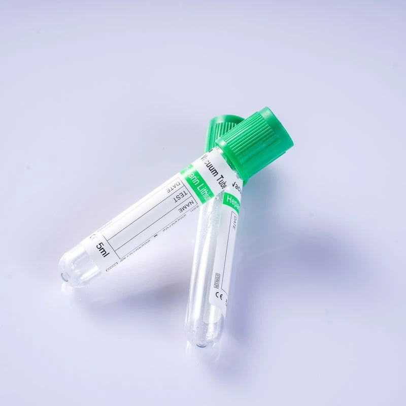 Green Top Heparin Tube