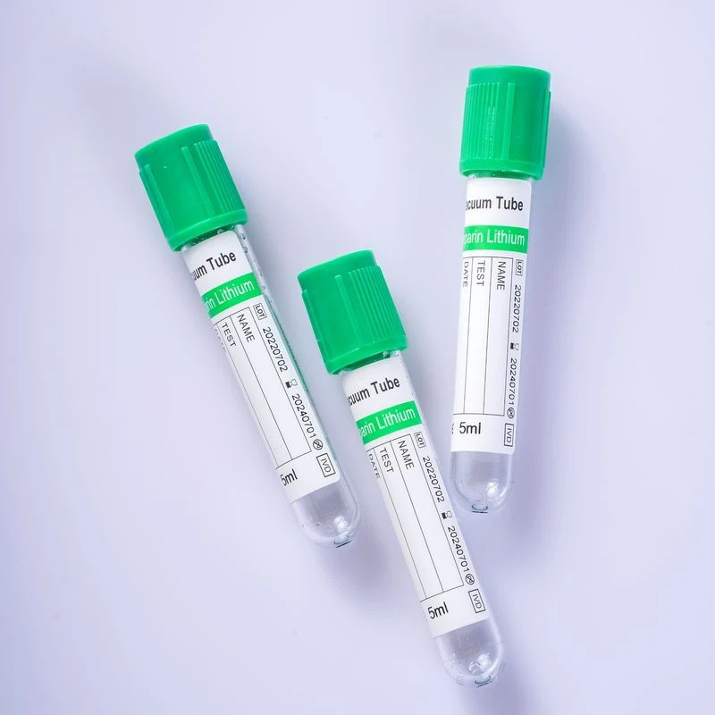 Green Top Heparin Tube