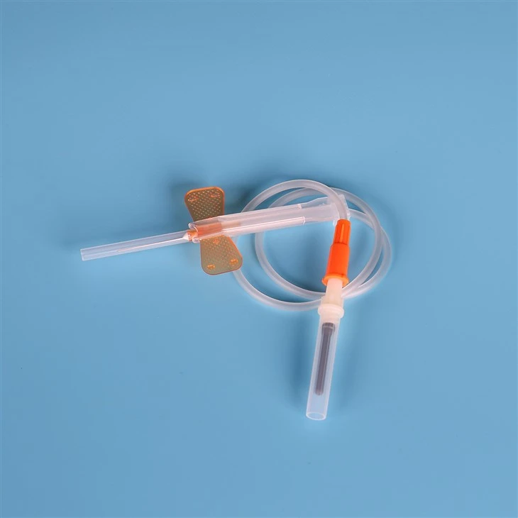 Safety Butterfly Blood Collection Needles With Protector factory
