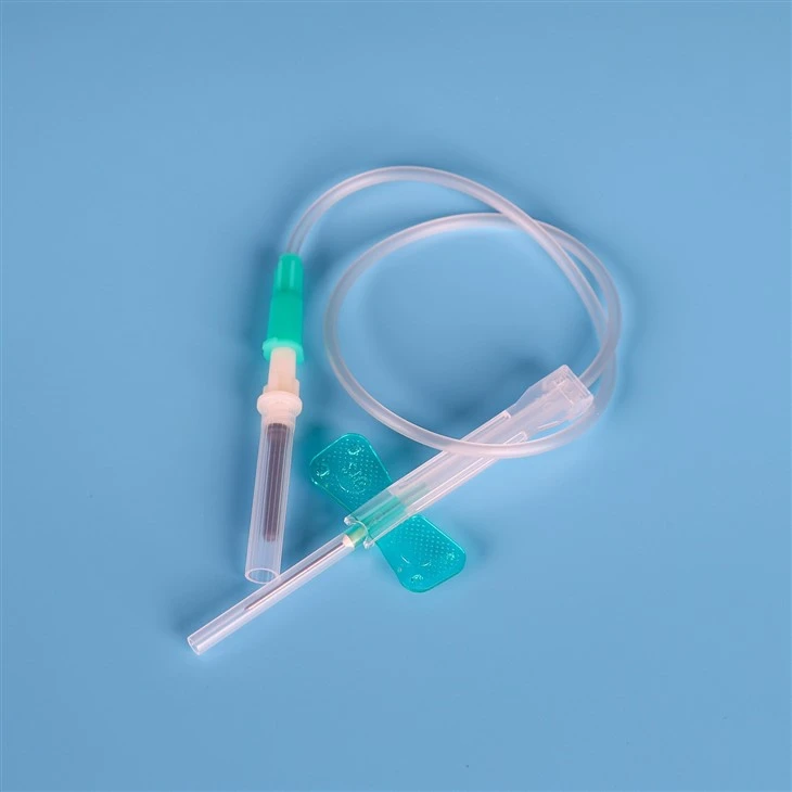 Safety Butterfly Blood Collection Needles With Protector suppliers