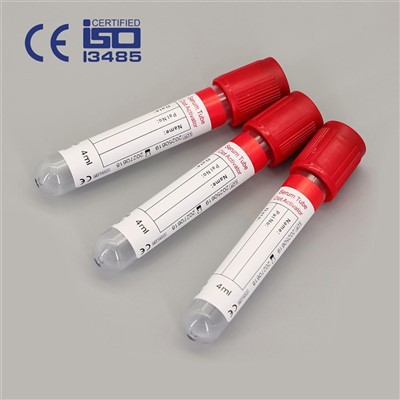 Disposable Clot Activator Tubes
