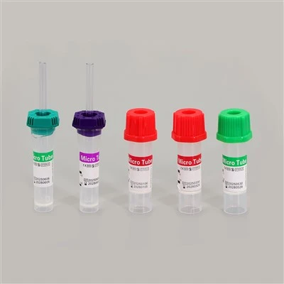 Disposable Micro & Capillary Blood Collection Tubes | 0.25ml/0.5ml/1ml, Various Additives For Pediatric & Geriatric Use