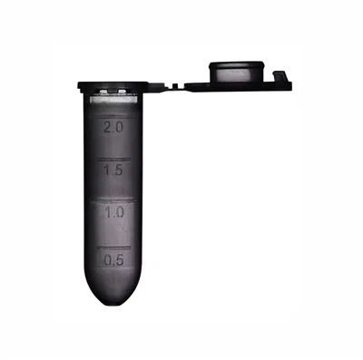 Disposable Plastic 2ml Black Centrifuge Tube