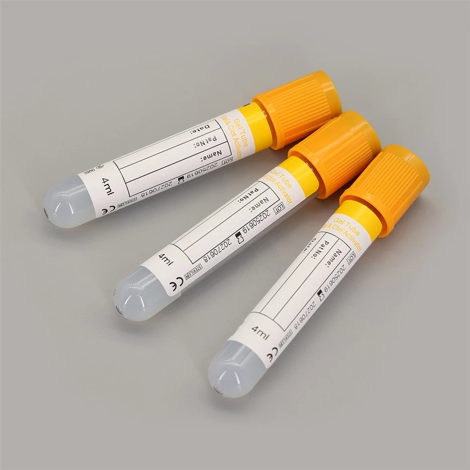 Yellow Cap Gel&Clot Activator Tube suppliers